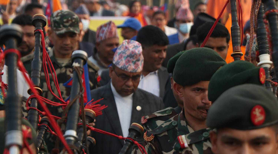 संस्कृतिमन्त्री पाण्डेको नेतृत्वमा पशुपतिमा प्रभातफेरी