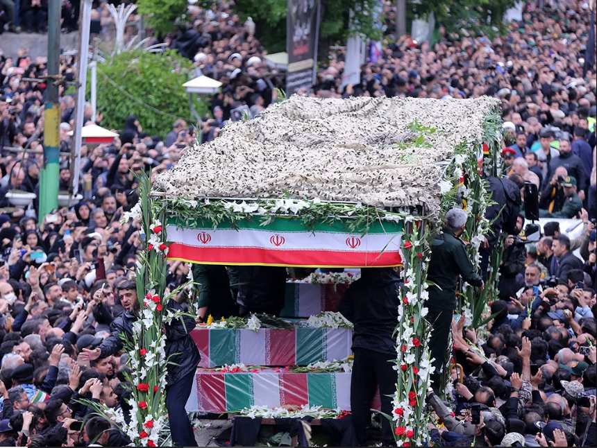 इरानी राष्ट्रपति रायसीको गृह नगरमा आज अन्त्येष्टि गरिने
