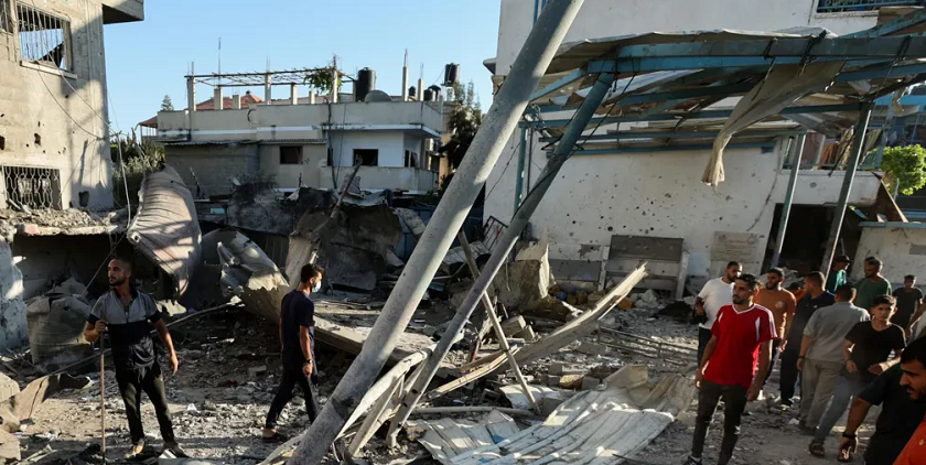गाजाको विद्यालयमा इजरायली हवाई हमलामा कम्तिमा १६ जनाको मृत्यु