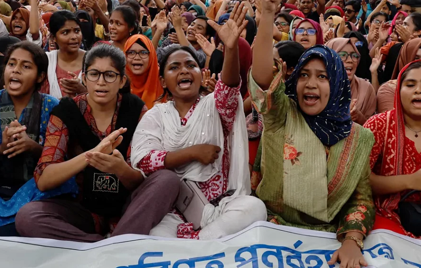 बंगलादेश : १ सय जनाभन्दा बढीको मृत्युपछि अदालतले खारेज गर्‍यो अधिकांश आरक्षित सिट