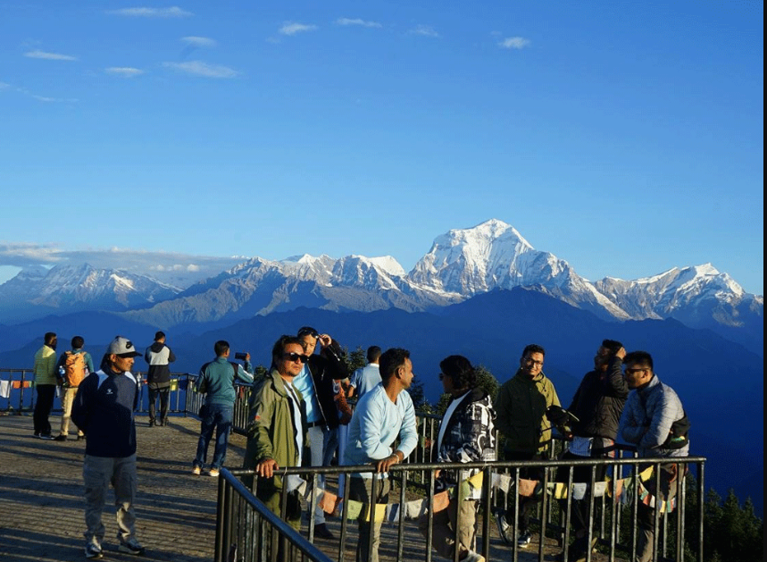 मनमोहक सुन्दरताको उत्कृष्ट गन्तव्य  माग्दीको पुनहिल