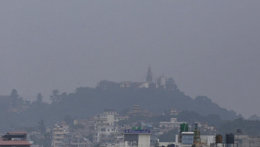 काठमाडौँ विश्वको पाँचौँ प्रदूषित सहर