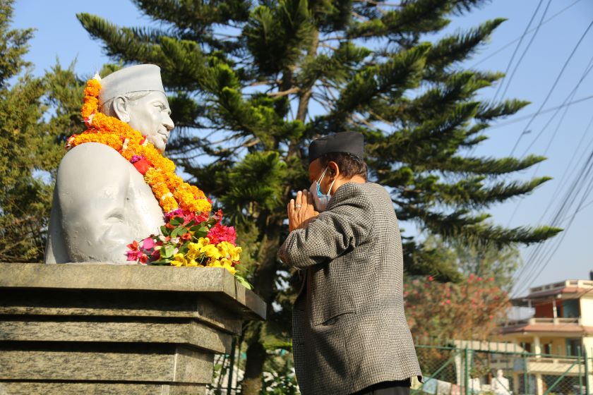 राष्ट्रिय एकताको सम्बाहक र त्यागी नेता गणेशमान