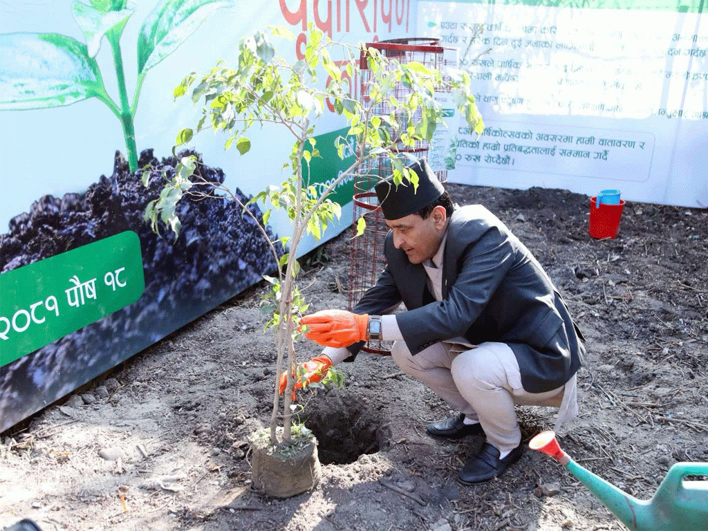 ग्लोबल आइएमई बैंकको १८औँ वार्षिकोत्सवको अवसरमा १८ हजार बृक्षारोपण गर्ने घोषणा