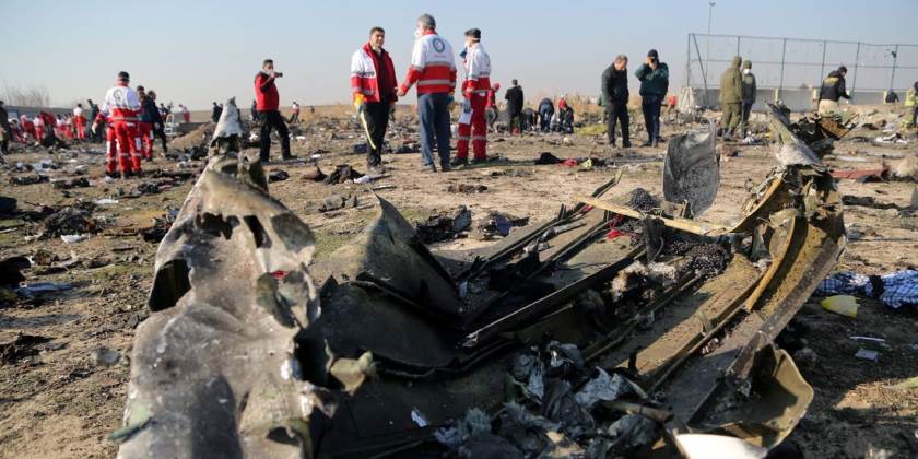 मिसाइल हानेर खसालिएको युक्रेनी विमानको भिडियो खिच्ने व्यक्ति पक्राउ
