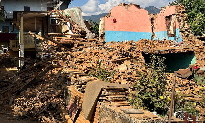 जाजरकोटका भूकम्पपीडितलाई हुम्लाको सहयोग