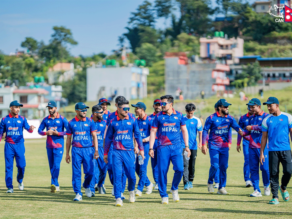 त्रिदेशीय टी–२० क्रिकेट: उपाधिका लागि नेपाल र यूएई भिड्दै