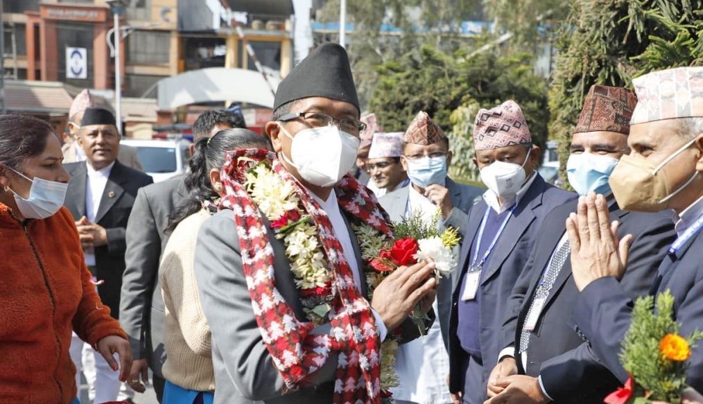 अख्तियारमा  नवनियुक्त प्रमुख आयुक्त राईले कार्यभार सम्हाले