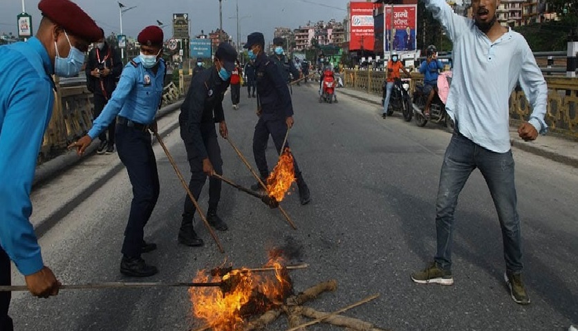 सरकारविरुद्ध पाँच विद्यार्थी संगठनको देशभर प्रदर्शन