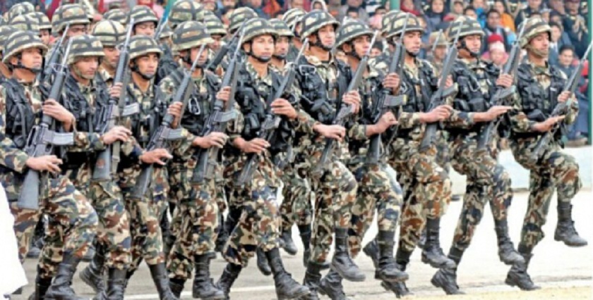 देशैभर नेपाली सेना उच्च सतर्कताका साथ रहने