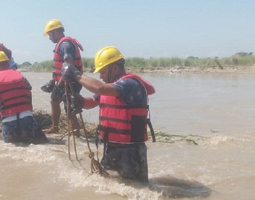 रौतहटस्थित बागमती नदीमा युवकको शव फेला