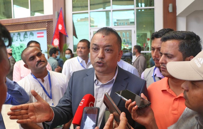 २०८४ सालसम्म नेपाली काँग्रेस सरकार बनाउन र गिराउन लाग्दैन : महामन्त्री थापा