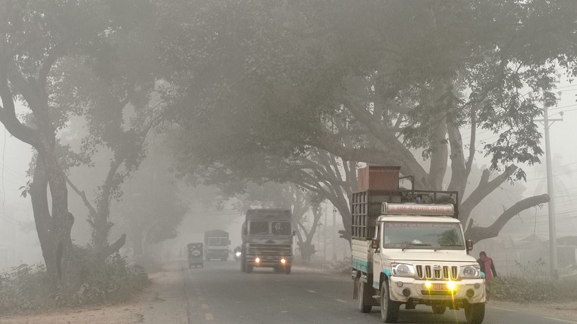 राजमार्गमा बाक्लो हुस्सु