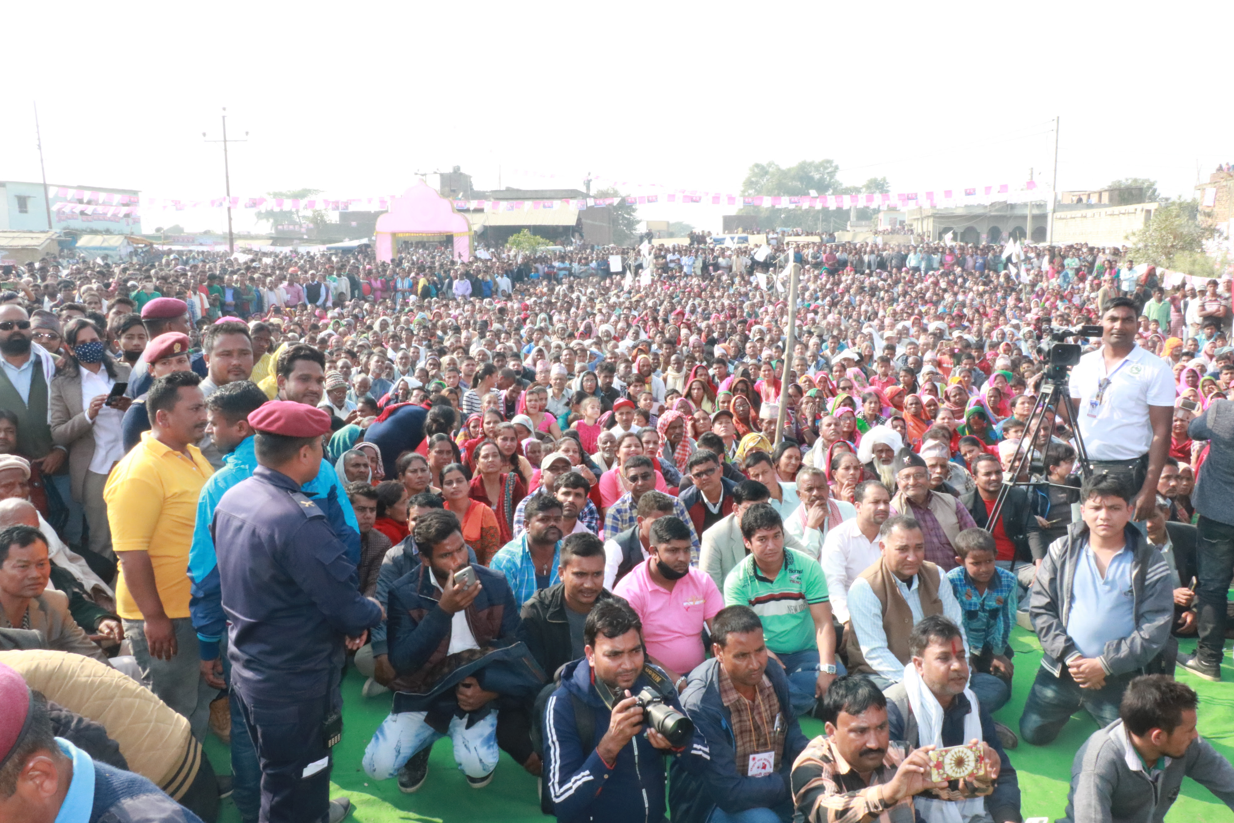 कपिलवस्तुमा प्रचण्ड सहभागि कार्यक्रमस्थल नजिकै बम विस्फोट