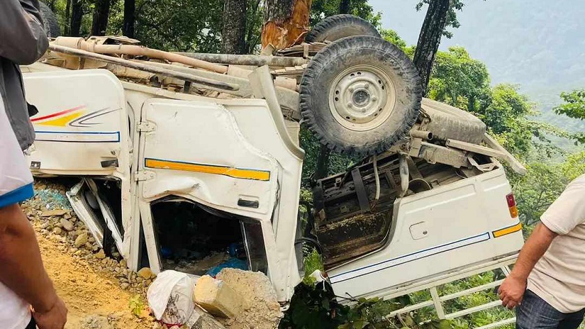 कावासोतीमा जीप दुर्घटना हुँदा २० जना घाइते