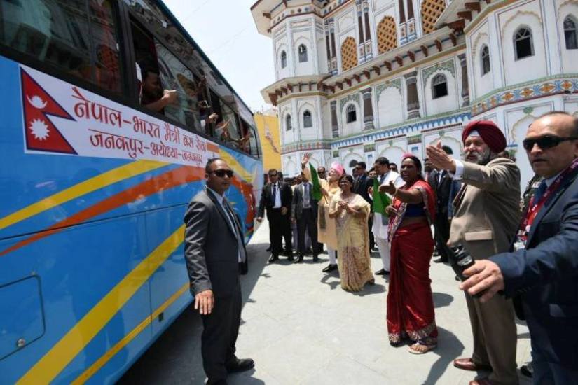 अयोध्याबाट फर्केपछि नेपाल–भारत मैत्री बस सेवा (जनकपुर–अयोध्या) अनिश्चितकालको लागि थन्कियो