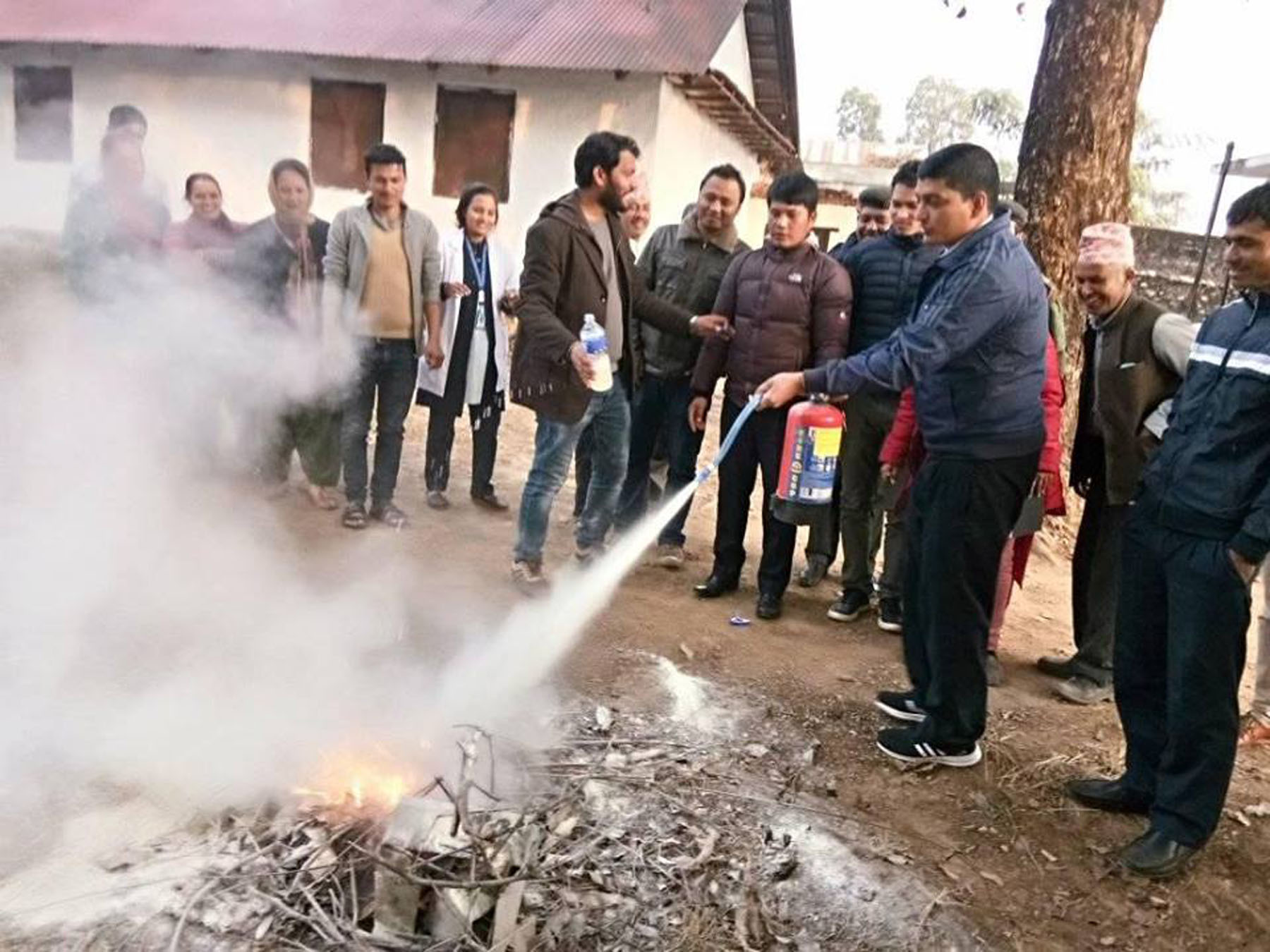 अग्नि नियन्त्रणसम्बन्धी तालीम