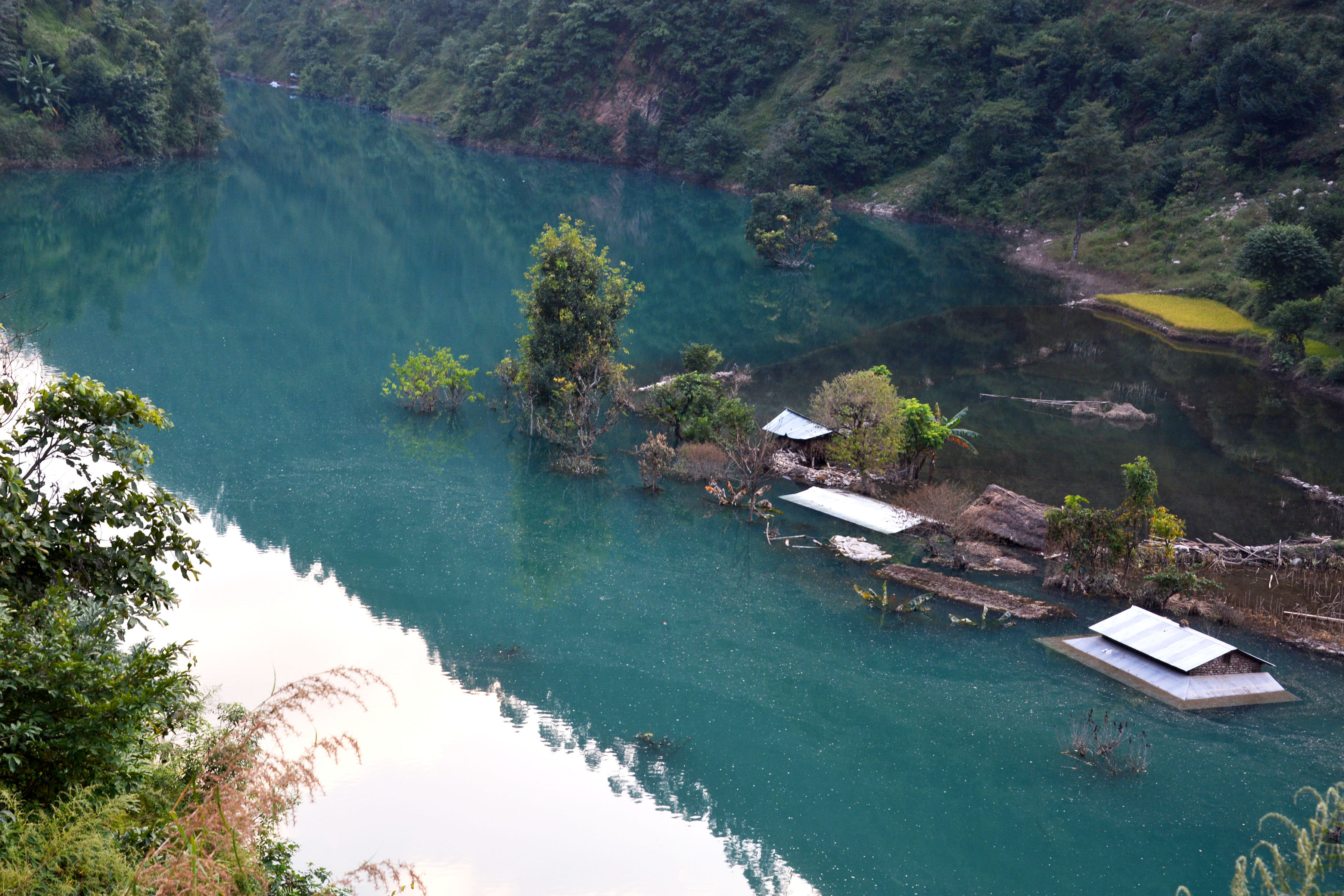 बागलुङमा कृत्रिम ताल