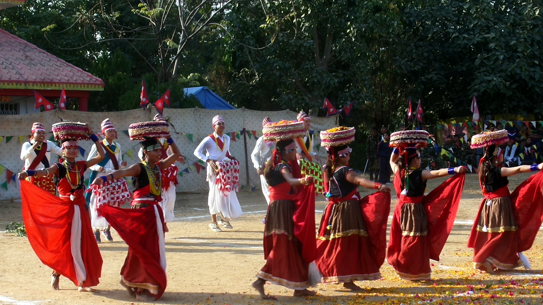 थारु समुदायको परम्परागत नृत्य