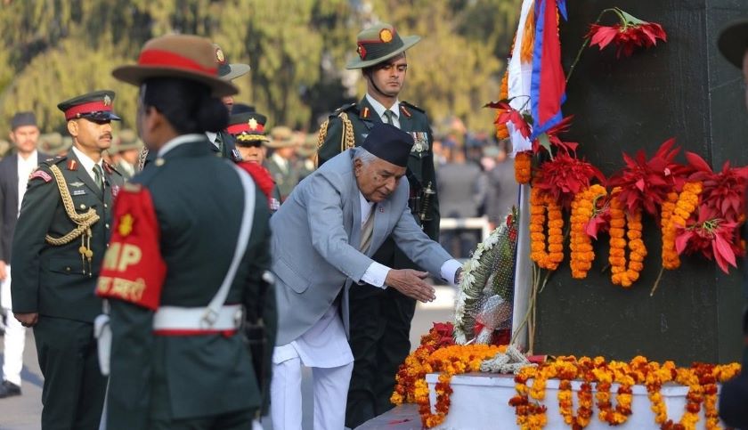 पृथ्वीनारायण शाहका दिव्योपदेशहरू राष्ट्र निर्माणका लागि मार्गदर्शक : राष्ट्रपति पौडेल