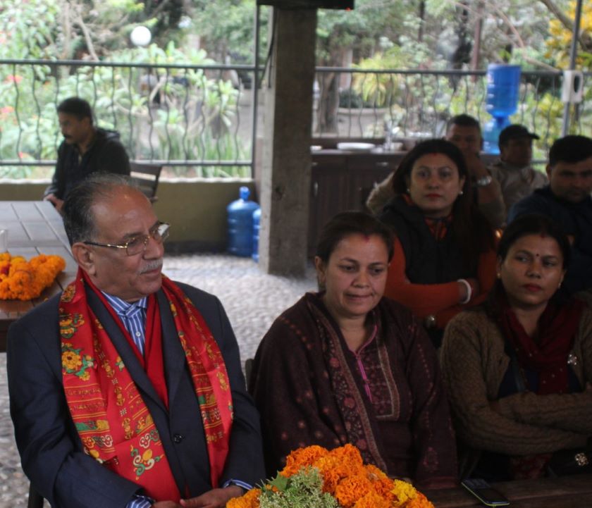 विभाजित माओवादीहरू एकता प्रक्रियामा छन्ः प्रचण्ड