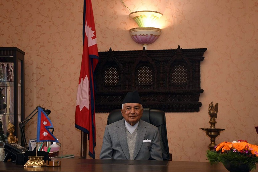 नेपाली क्रिकेट टिमलाई राष्ट्रपति पौडेलले दिए जितको शुभकामना