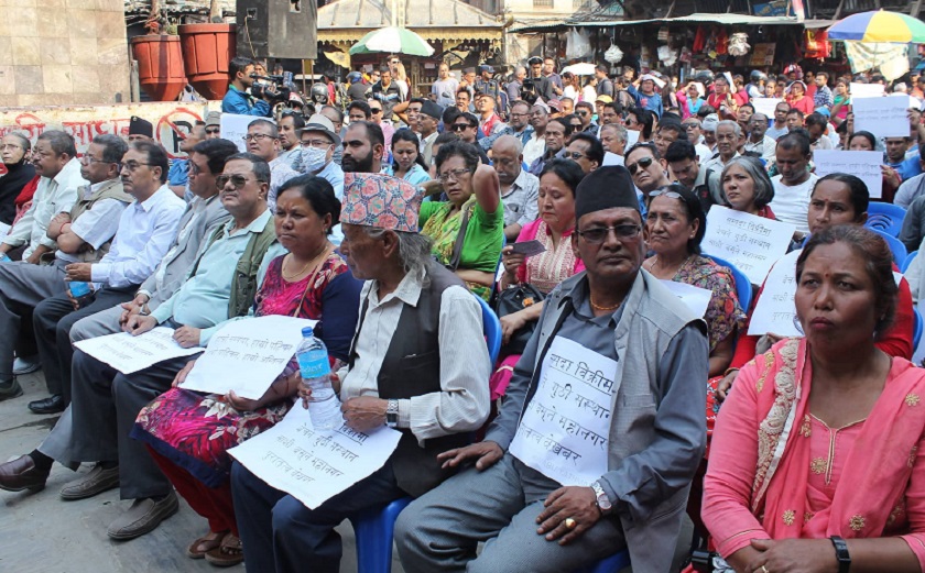 असनको विहार बचाउन माग गर्दै १५ हजारको हस्ताक्षर