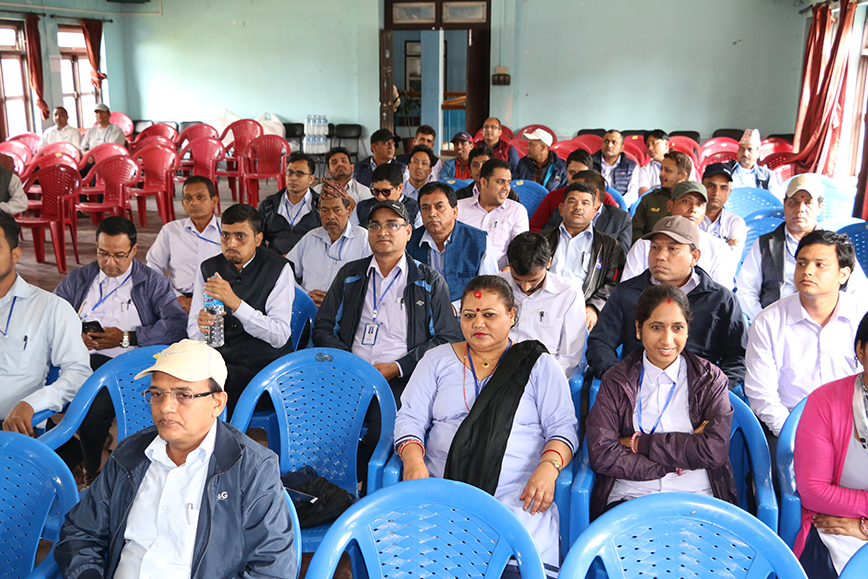 चितवनमा विद्युतीय सुरक्षा दिवस : कार्यक्रममा सुन्नेभन्दा सुनाउने नै बढी