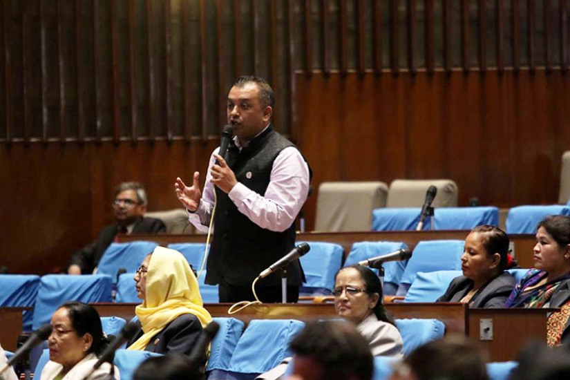 प्रतिनिधि सभामा गगन थापाको भावुक भाषण : भने, ‘प्रधानमन्त्रीलाई विश्राम गर्न दिनुहोस्’